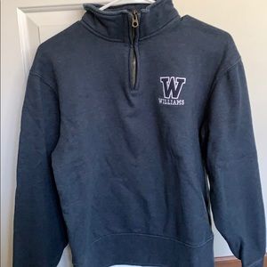 Williams college quarter zip.